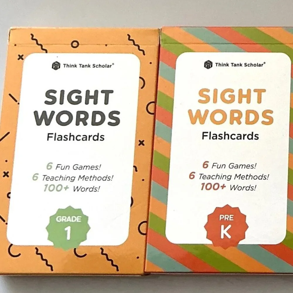 THINK TANK SCHOLAR SIGHT WORDS 400+ SIGHT WORD FLASHCARDS  4 PACK K-3